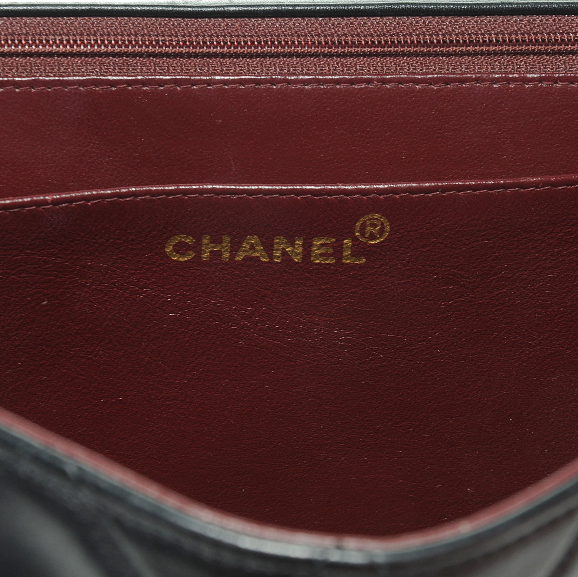 Chanel Lambskin XL Jumbo Flap Black 6 of 7