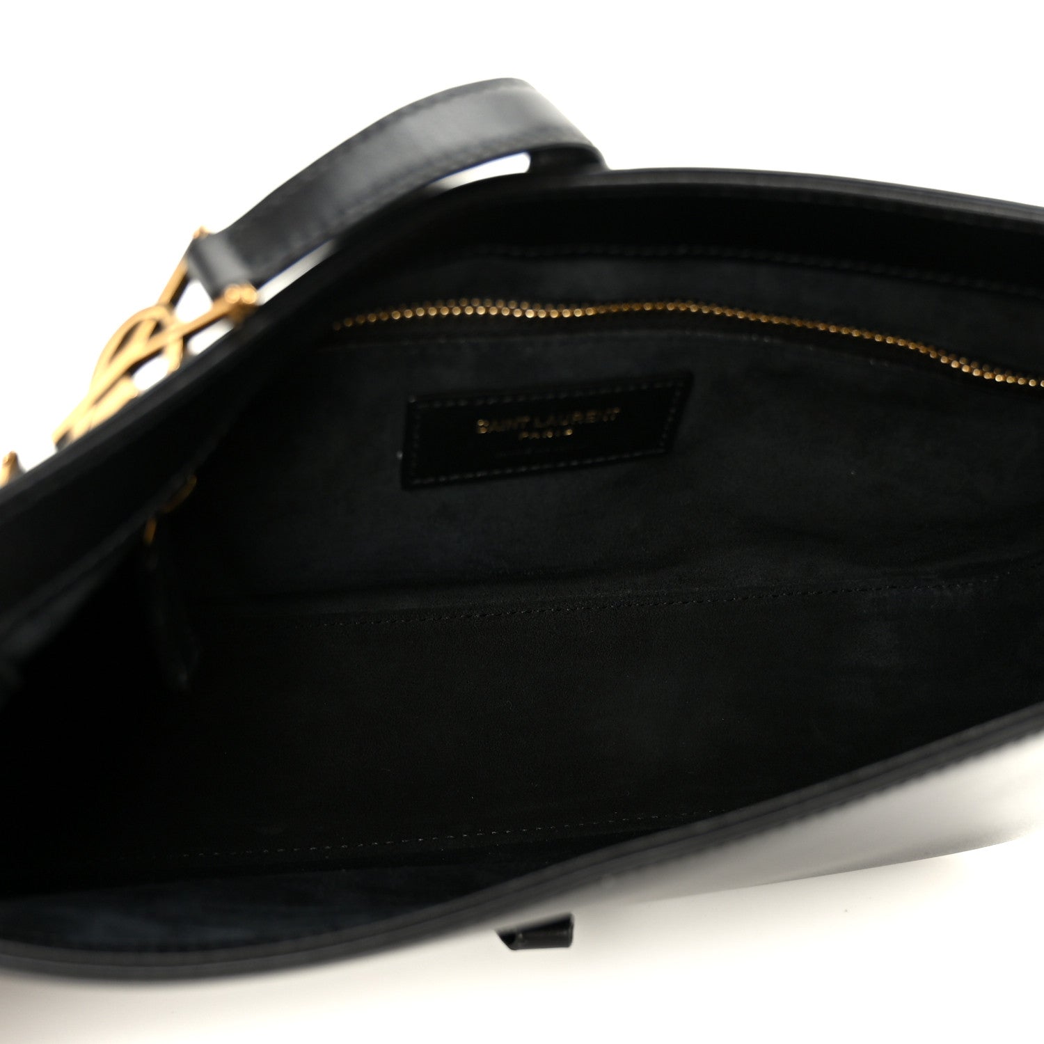 Saint Laurent Smooth Calfskin Le 5 A 7 Hobo Black 5 of 11