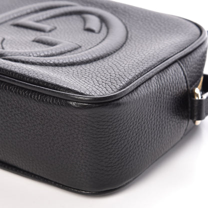 Gucci Pebbled Calfskin Small Soho Disco Bag Black 9 of 9