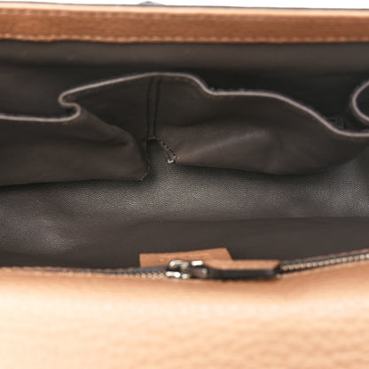 Gucci Calfskin Studded Medium Miss Bamboo Shoulder Bag Camelia 7 of 10