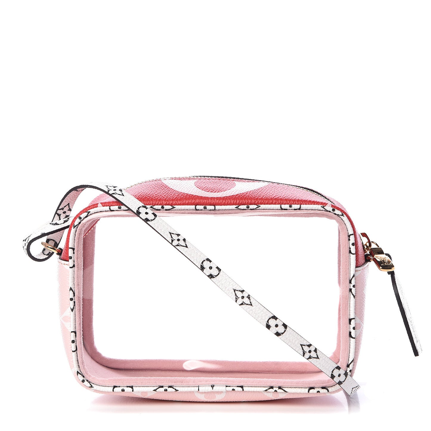 Monogram Giant Beach Pouch Rouge