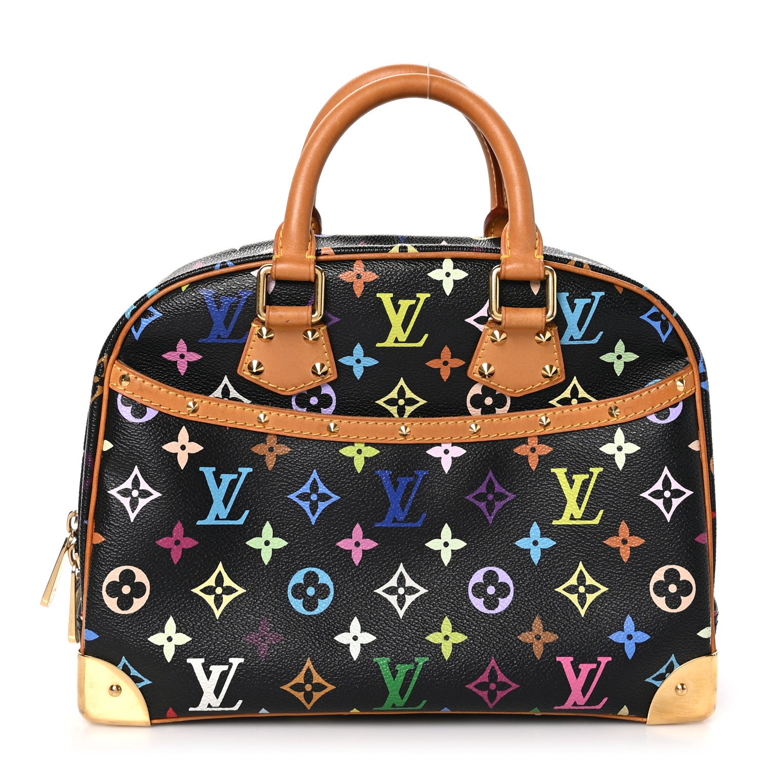 Louis Vuitton Monogram Multicolor Trouville Black 1 of 12