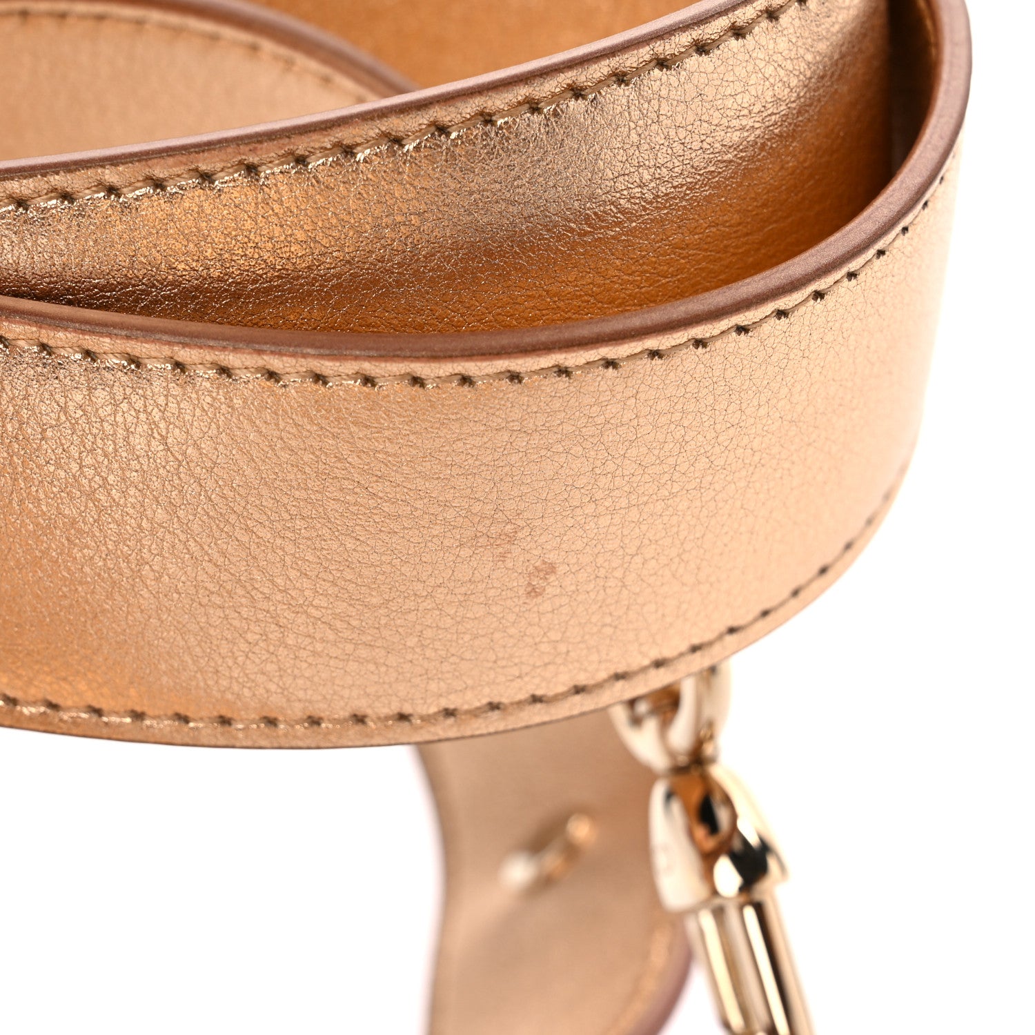 Christian Dior Metallic Calfskin Cannage Small My ABCDior Lady Dior Gold 14 of 14