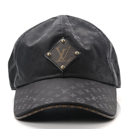 Louis Vuitton Silk Monogram Cap L Black 3 of 9