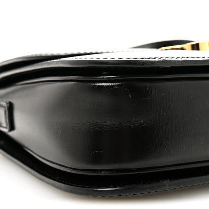 Celine Shiny Calfskin Medium Triomphe Black 9 of 10