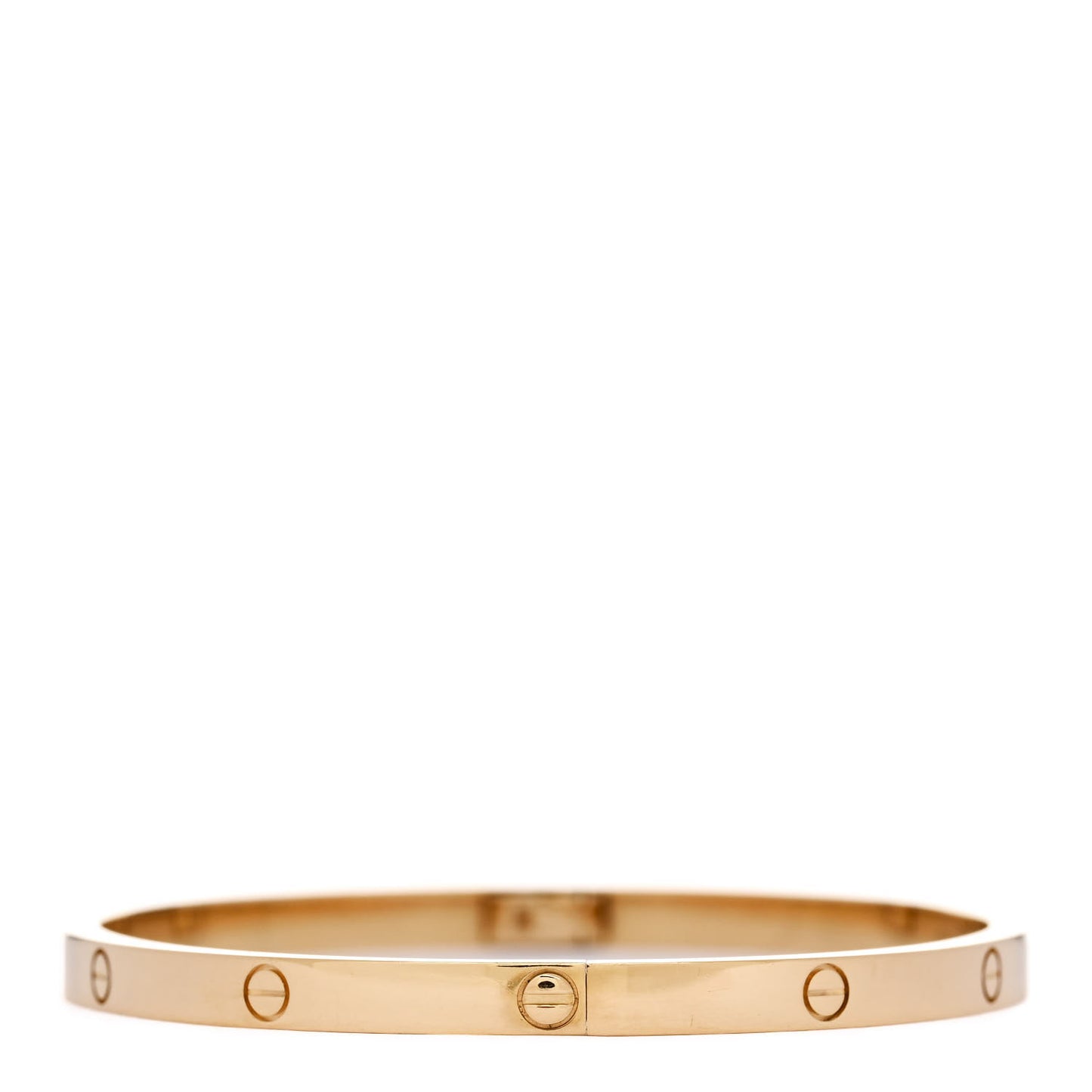 18K Yellow Gold Small LOVE Bracelet 17