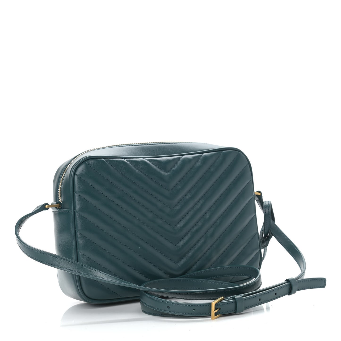 Calfskin Matelasse Monogram Lou Camera Bag Sea Turquoise