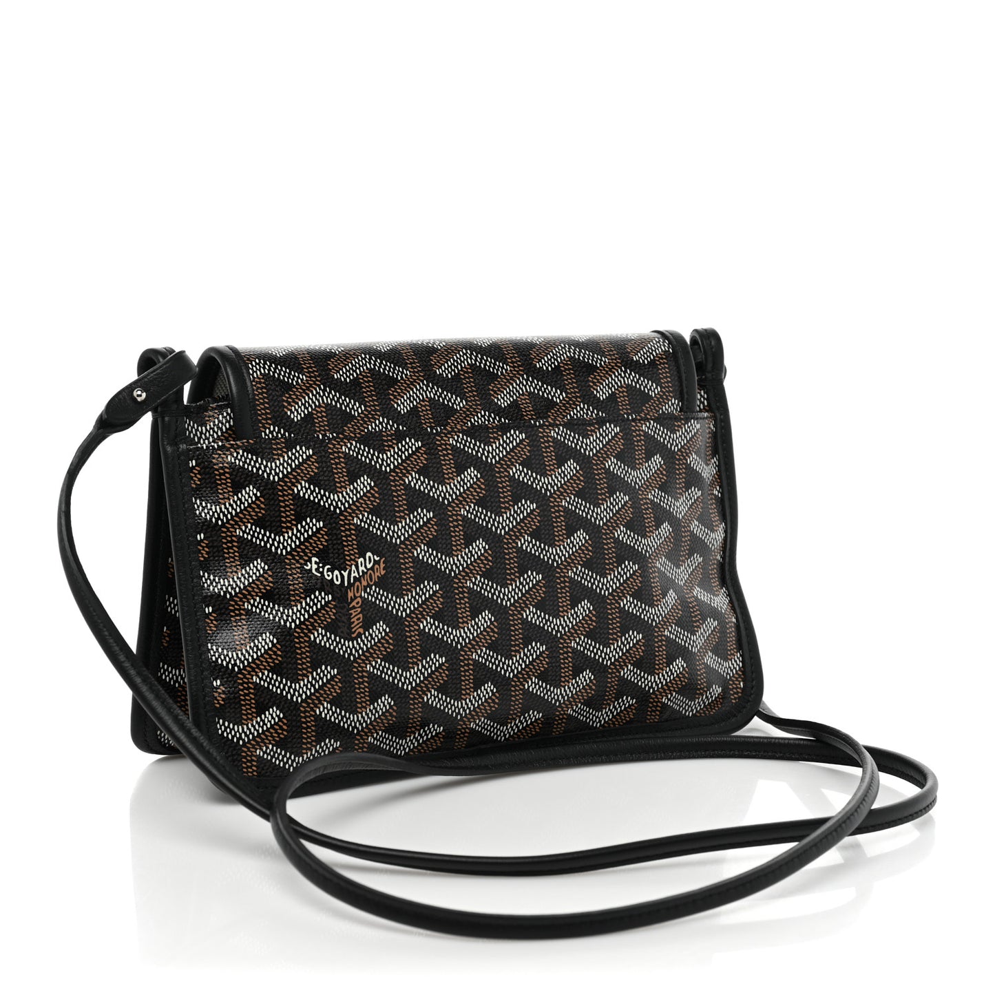 Goyardine Plumet Wallet Clutch Black