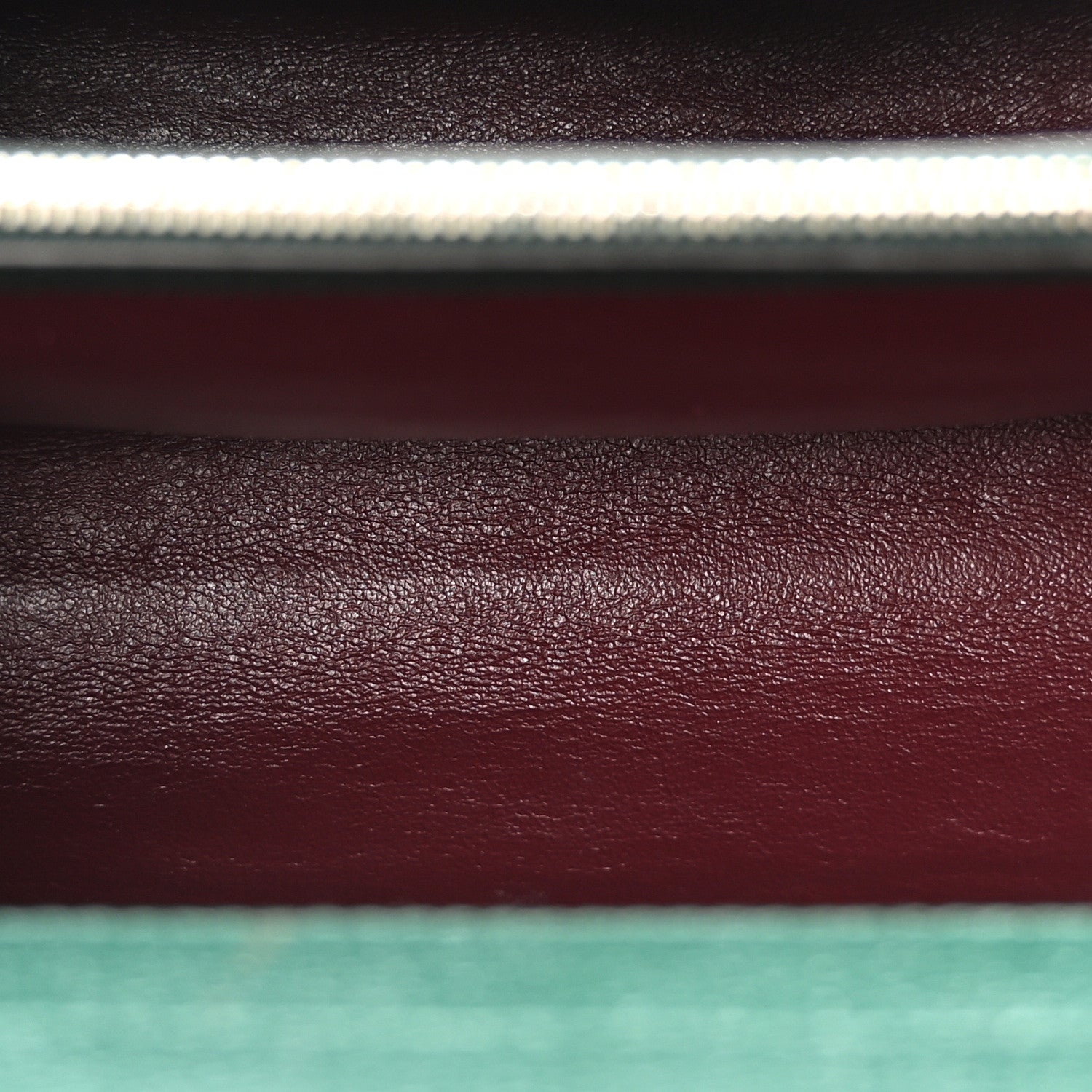 Gucci Grainy Calfskin Small Zumi Top Handle Bag Vintage Green 5 of 10