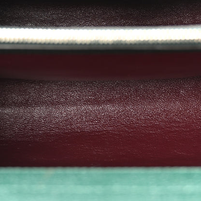 Gucci Grainy Calfskin Small Zumi Top Handle Bag Vintage Green 5 of 10