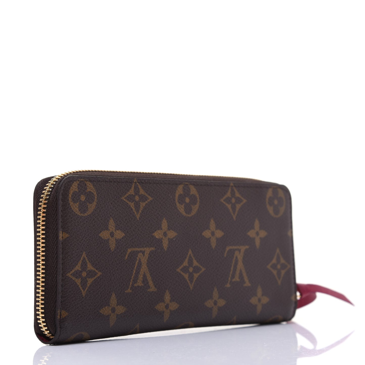 Monogram Clemence Wallet Fuchsia