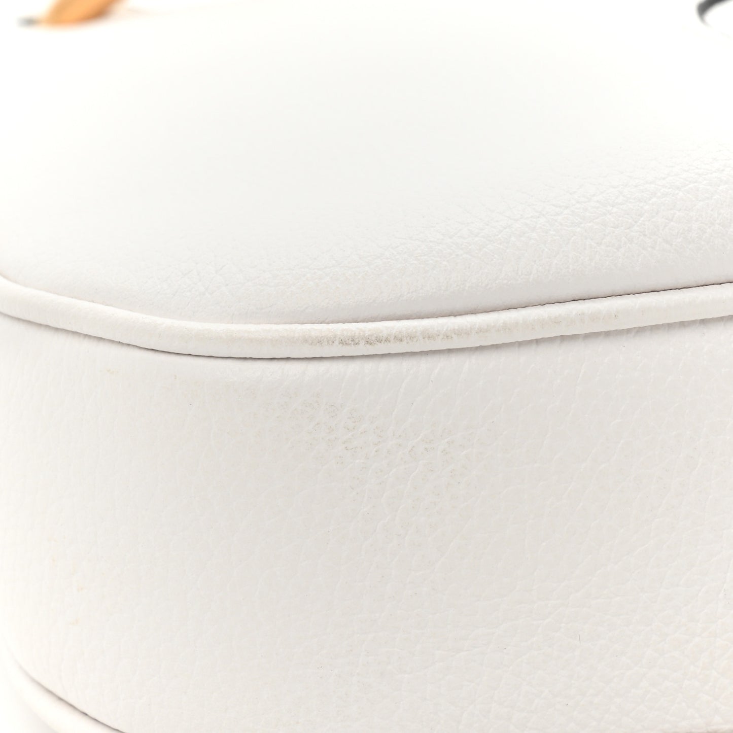Calfskin La Medusa Small Hobo Crossbody Optical White
