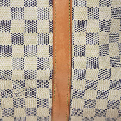 Louis Vuitton Damier Azur Keepall Bandouliere 45 14 of 32