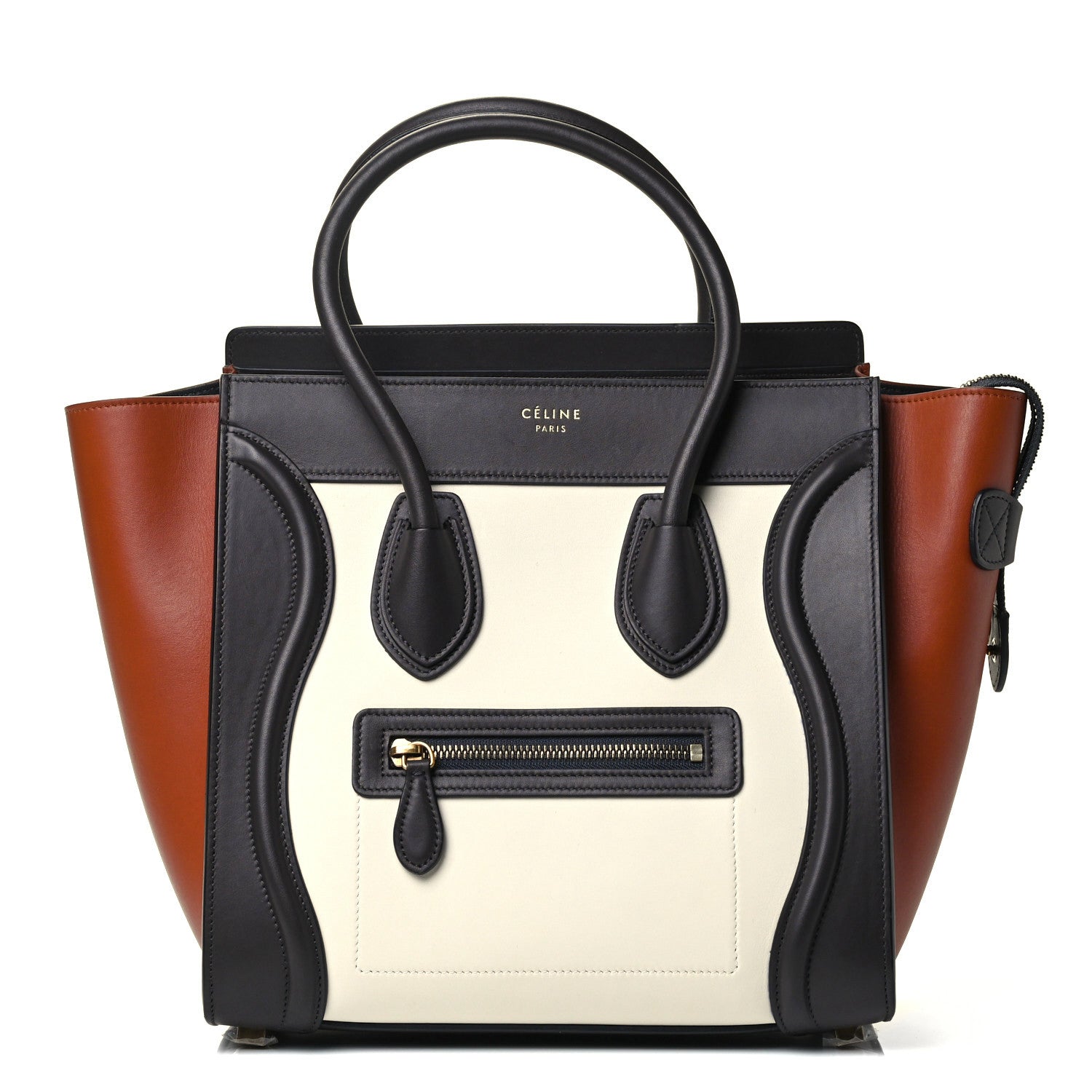 Celine Smooth Calfskin Micro Tri-Color Luggage 1 of 4