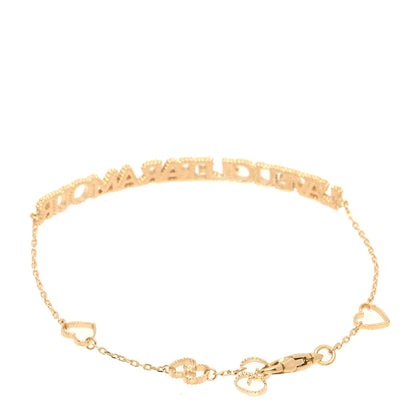 Gucci 18K Yellow Gold L'Aveugle Par Amour Bracelet 3 of 6