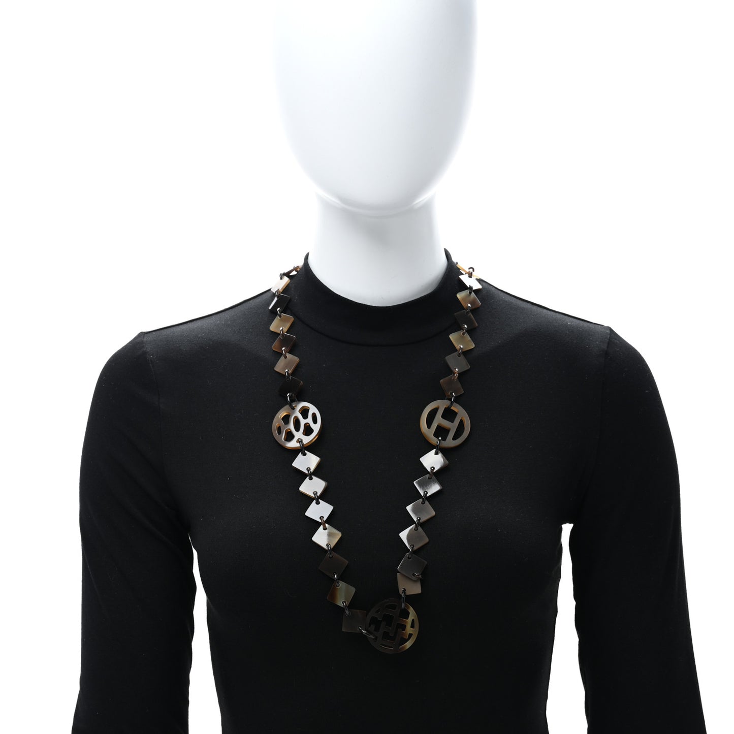 Buffalo Horn Lacquer Lena Necklace