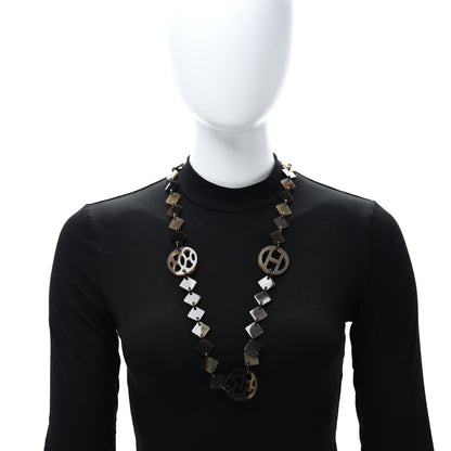 Hermes Buffalo Horn Lacquer Lena Necklace 2 of 4