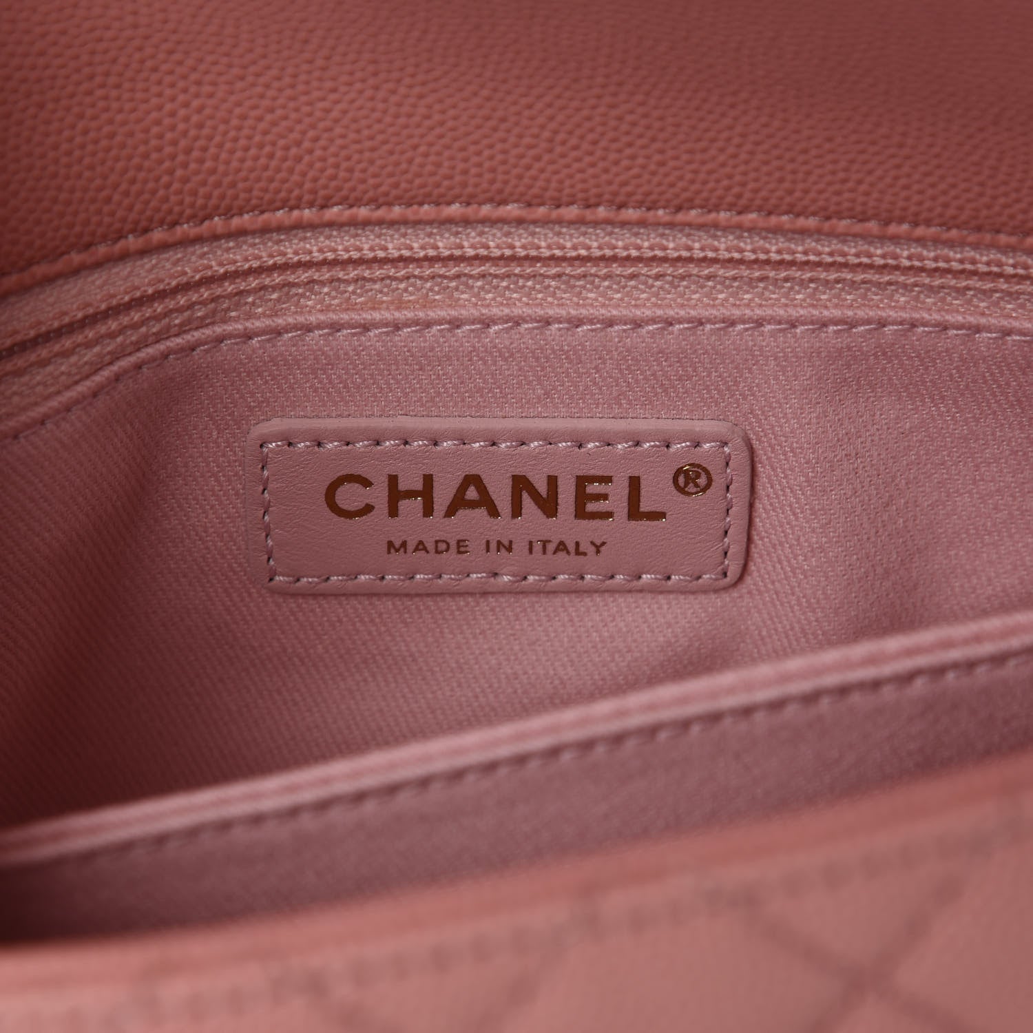 Chanel Caviar Quilted Mini Coco Handle Flap Pink 8 of 11