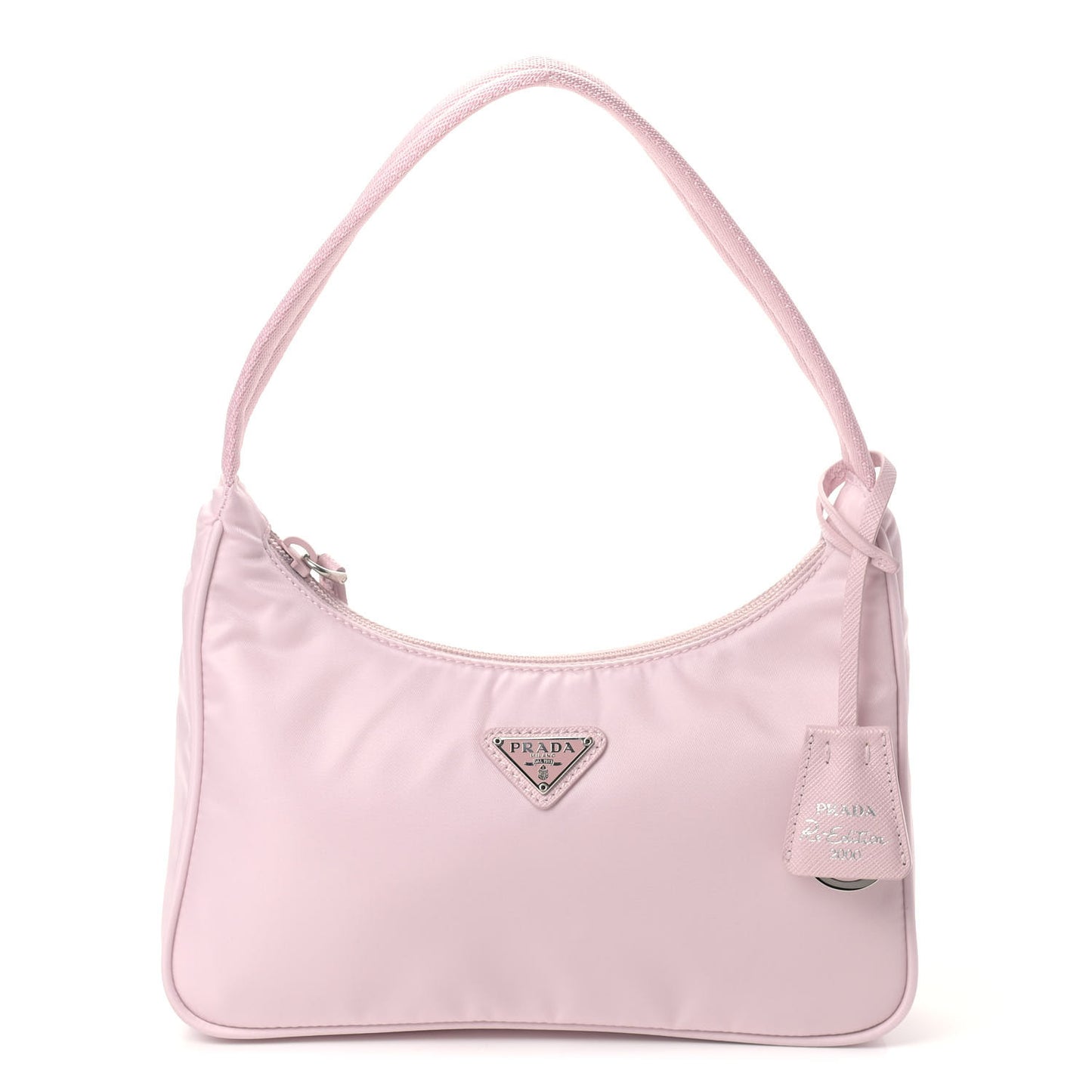 Tessuto Nylon Mini Re-Edition 2000 Bag Alabastro