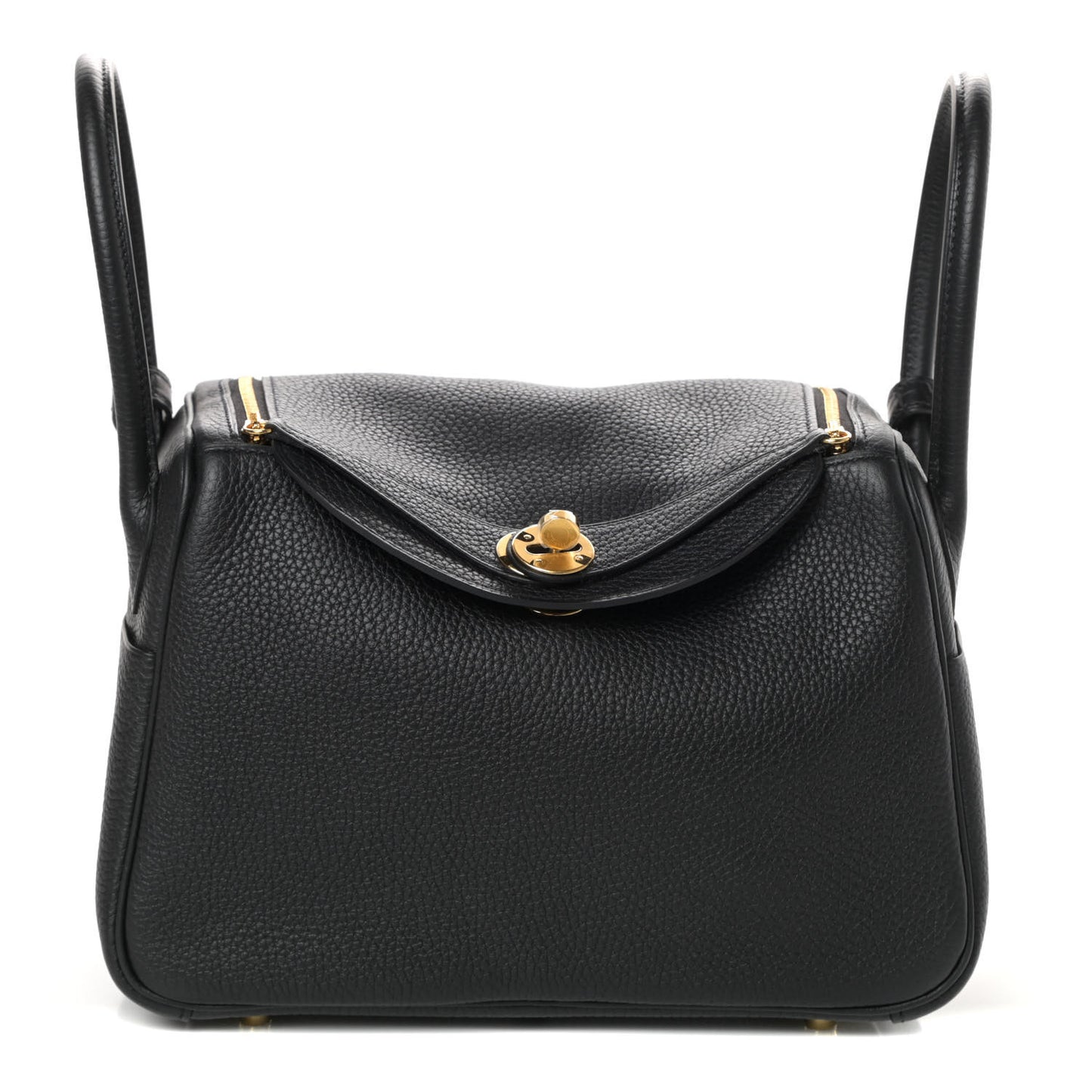 Taurillon Clemence Matte Niloticus Crocodile Touch Lindy 26 Black