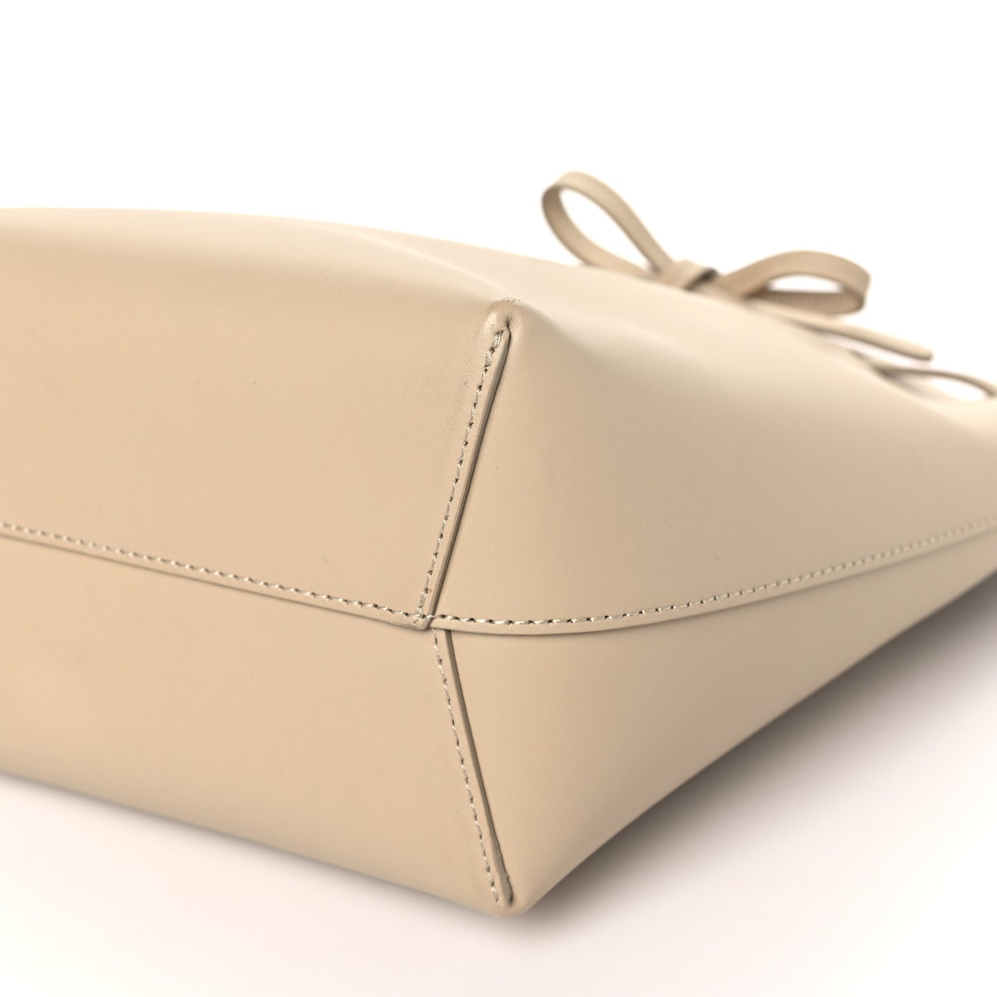 Calfskin Mini Bucket Bag Sand