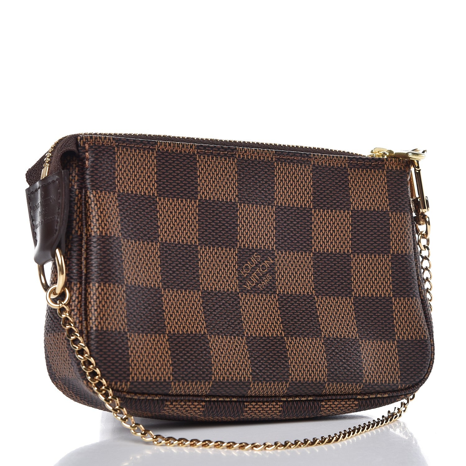 Louis Vuitton Damier Ebene Mini Pochette Accessories 3 of 8