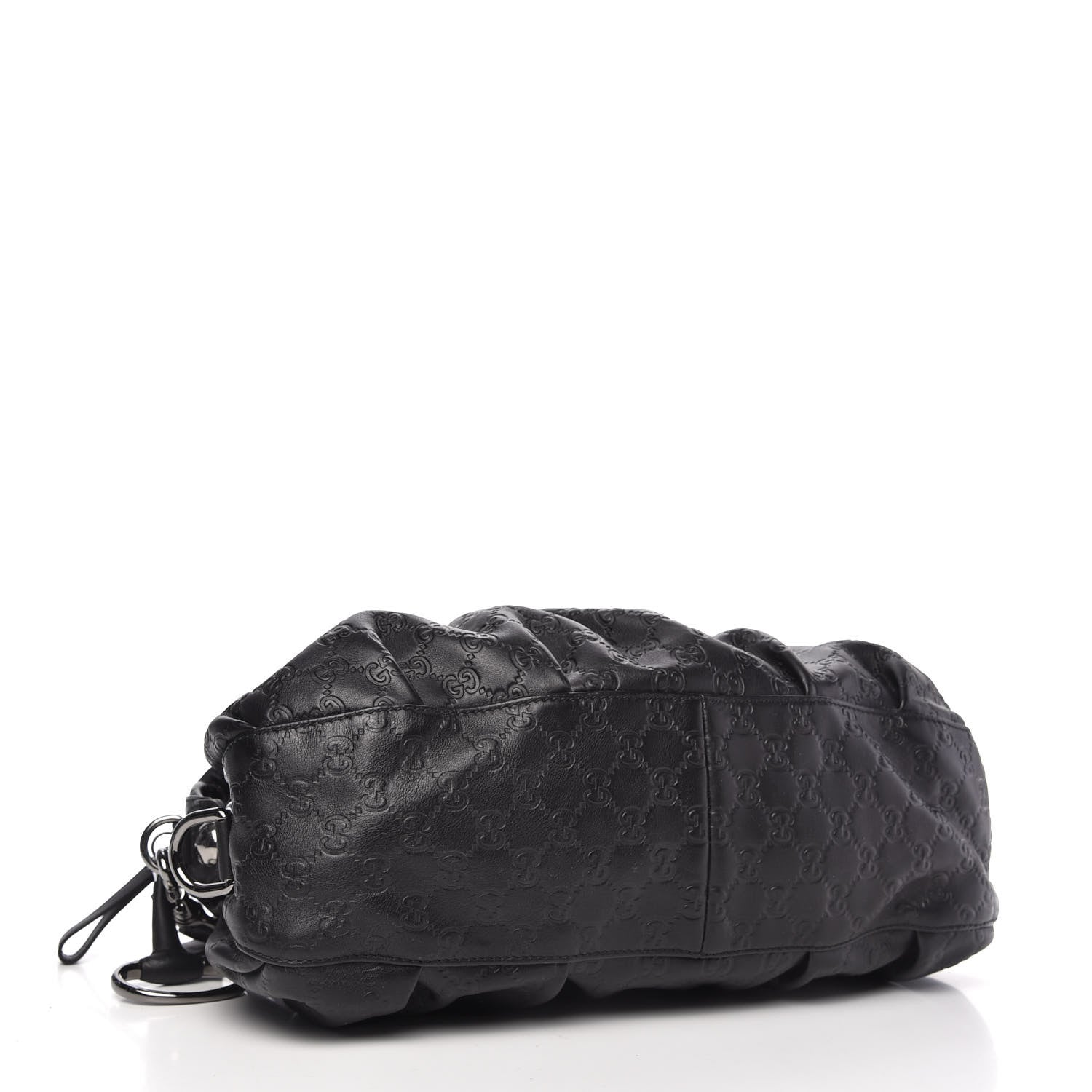 Gucci Guccissima Medium Icon Bit Boston Black 4 of 9