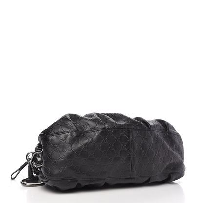 Gucci Guccissima Medium Icon Bit Boston Black 4 of 9