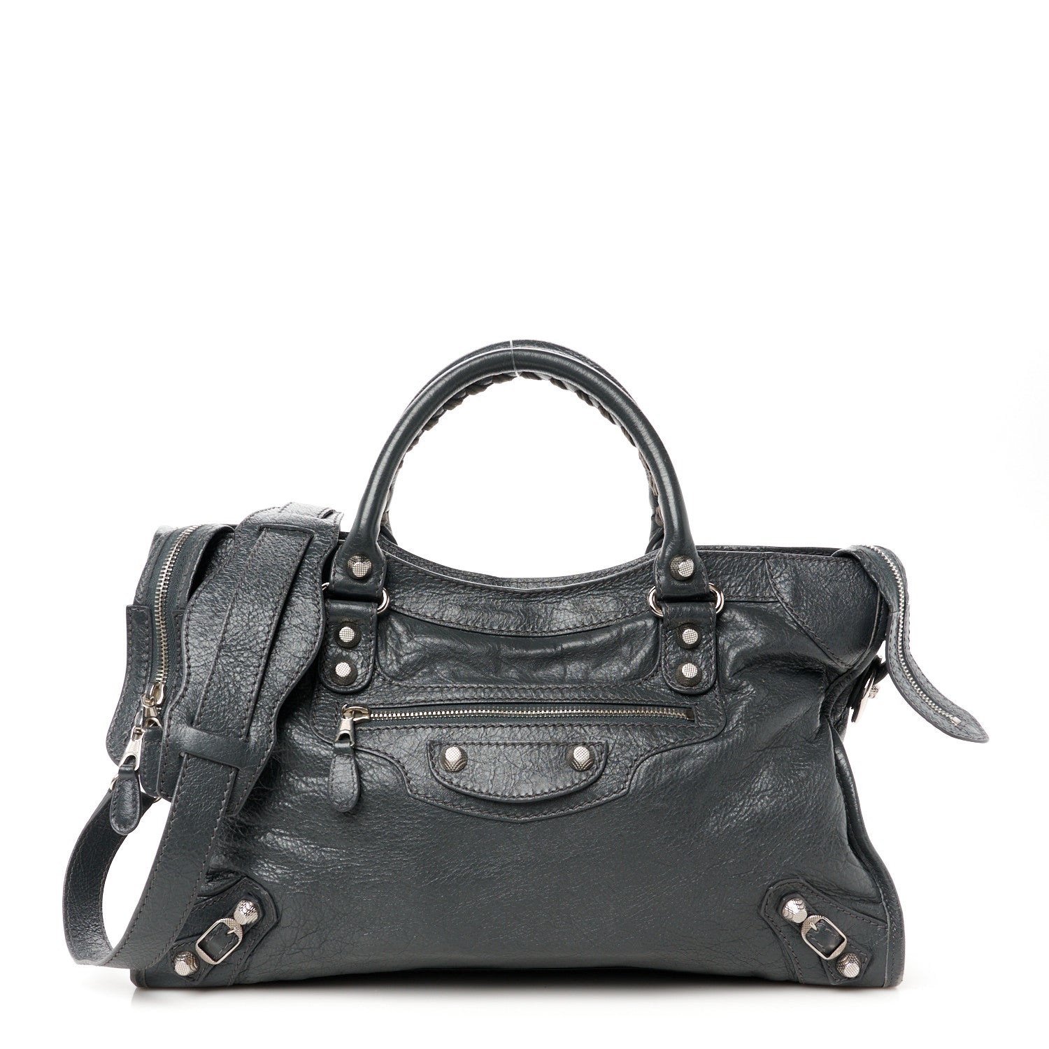 Balenciaga Agneau Giant 12 Silver Hardware City Gris Chartreux 1 of 12