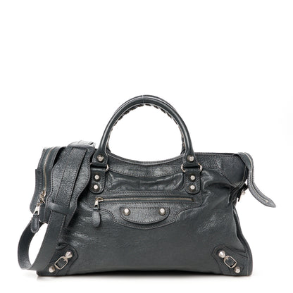 Balenciaga Agneau Giant 12 Silver Hardware City Gris Chartreux 1 of 12