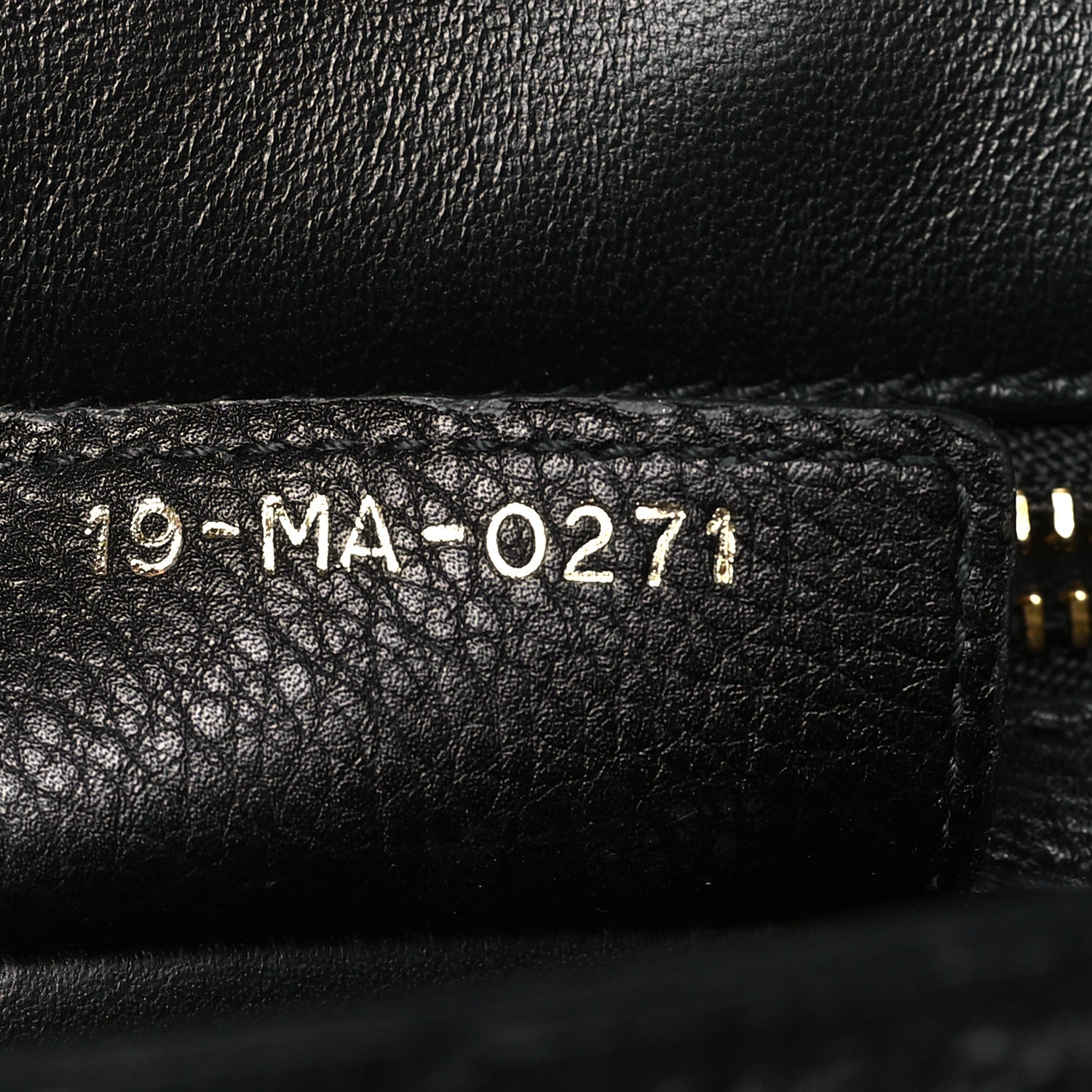 Christian Dior Calfskin Cannage Small Caro Bag Black 7 of 11