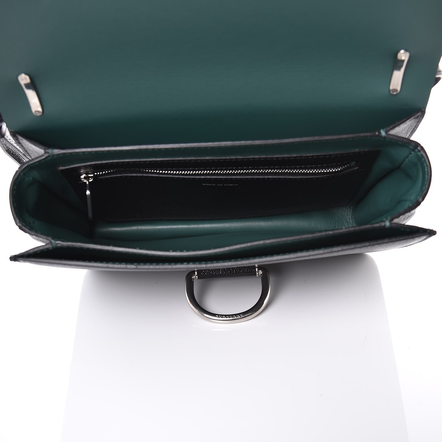 Burberry Goatskin Medium D-Ring Bag Black 8 of 8