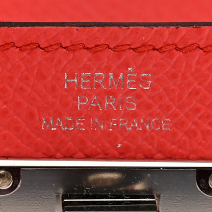 Hermes Epsom Kelly Pocket Compact Wallet Rose Texas 6 of 8