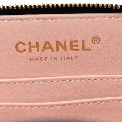 Chanel Shiny Lambskin Quilted CC Vanity Case Black 7 of 11
