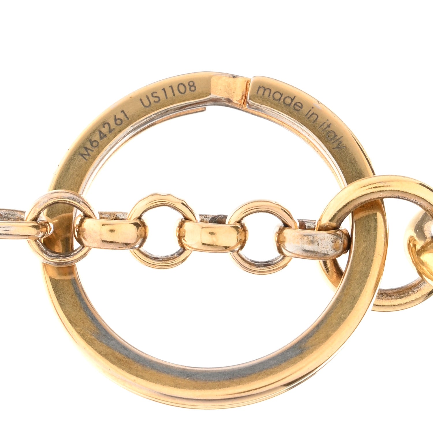Louis Vuitton LV Circle Bag Charm Key Holder 4 of 5