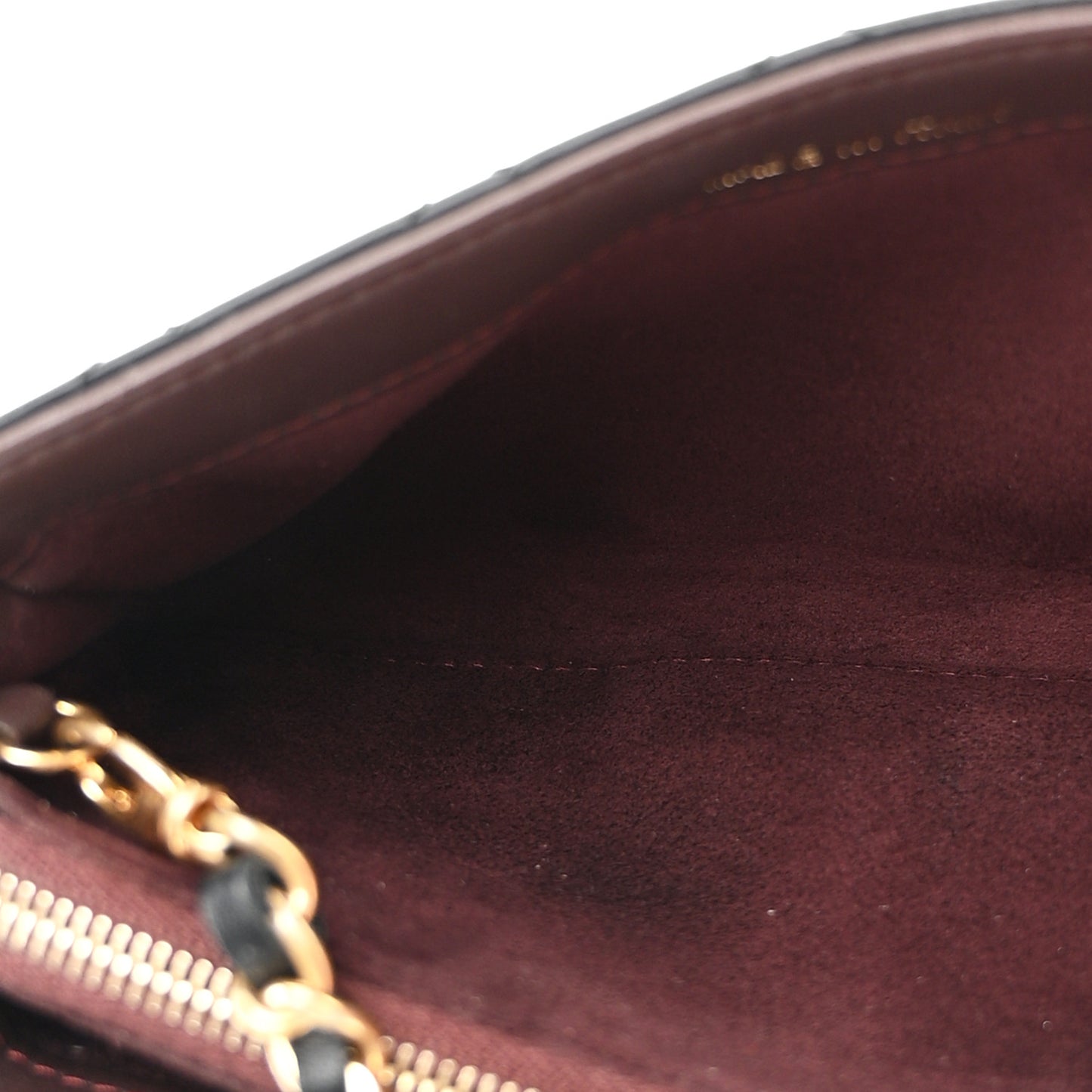 Aged Calfskin Lucky Charms 2.55 Reissue Mini Clutch With Chain Black