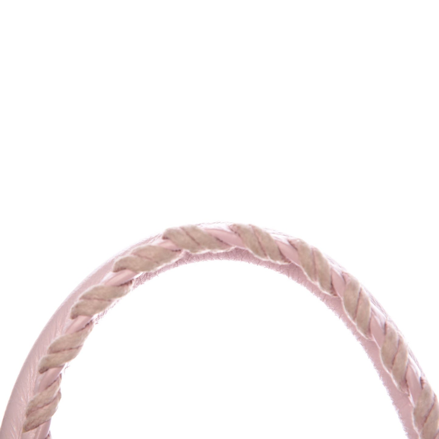 Agneau Giant 12 Silver Hardware Mini Pompon Rose Poudre Rose Petunia