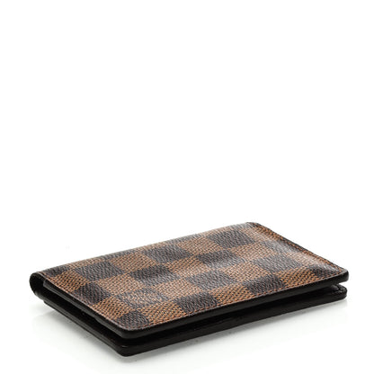 Louis Vuitton Damier Ebene Pocket Organizer NM 4 of 6