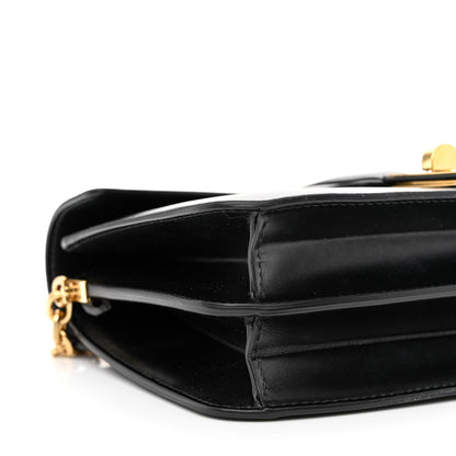 Celine Satinated Calfskin 16 Chain Bag Black 10 of 11