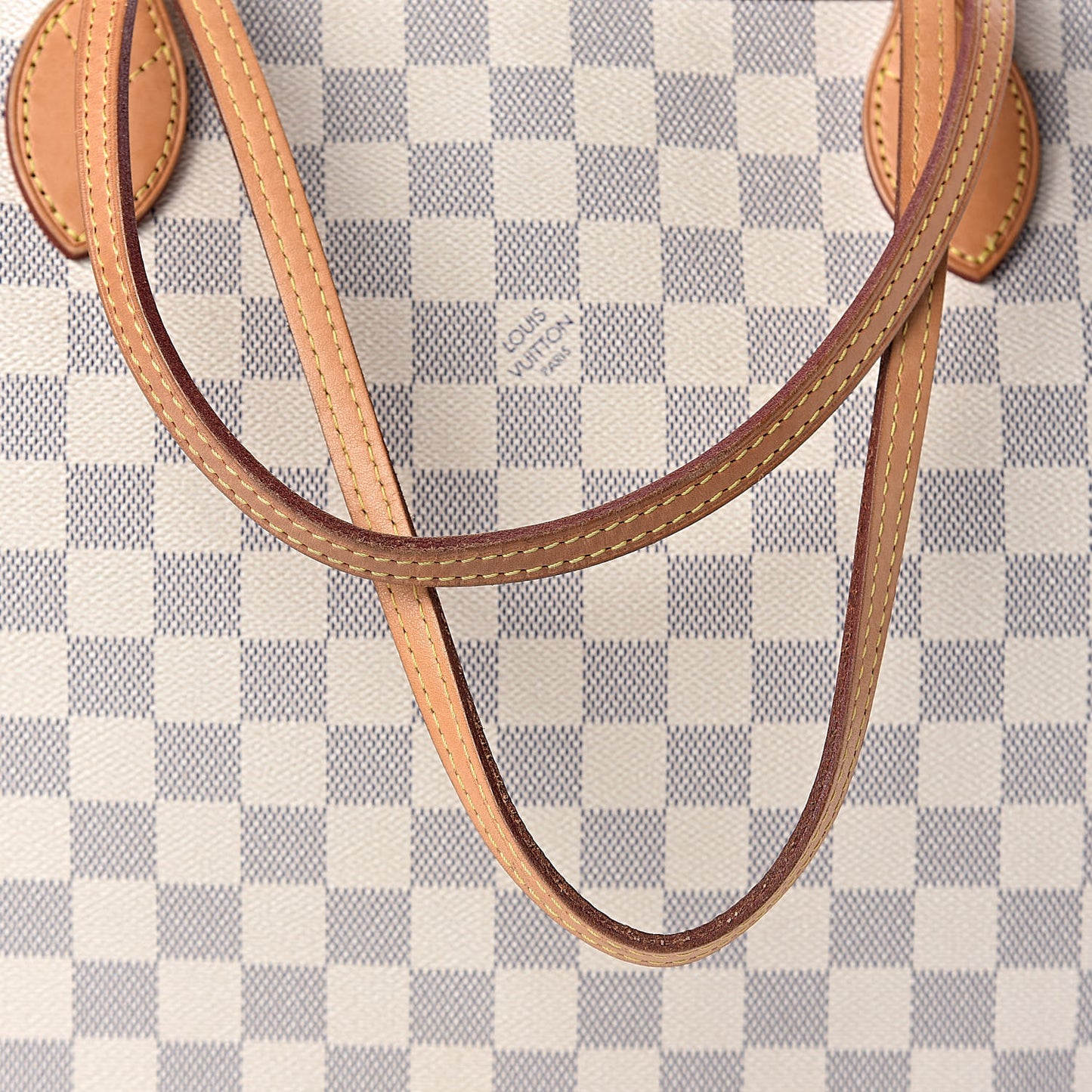 Damier Azur Neo Neverfull MM Rose Ballerine