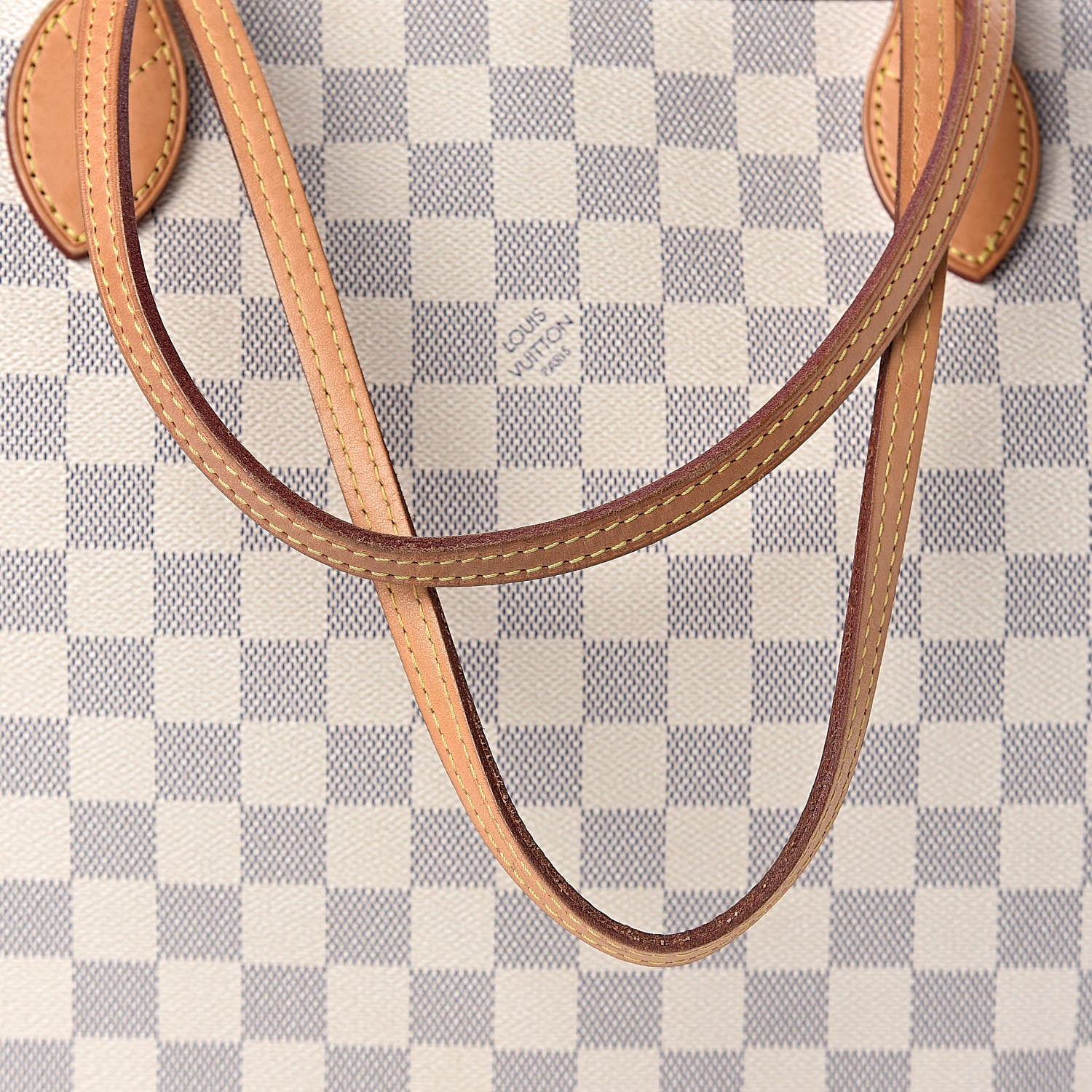 Louis Vuitton Damier Azur Neo Neverfull MM Rose Ballerine 12 of 15