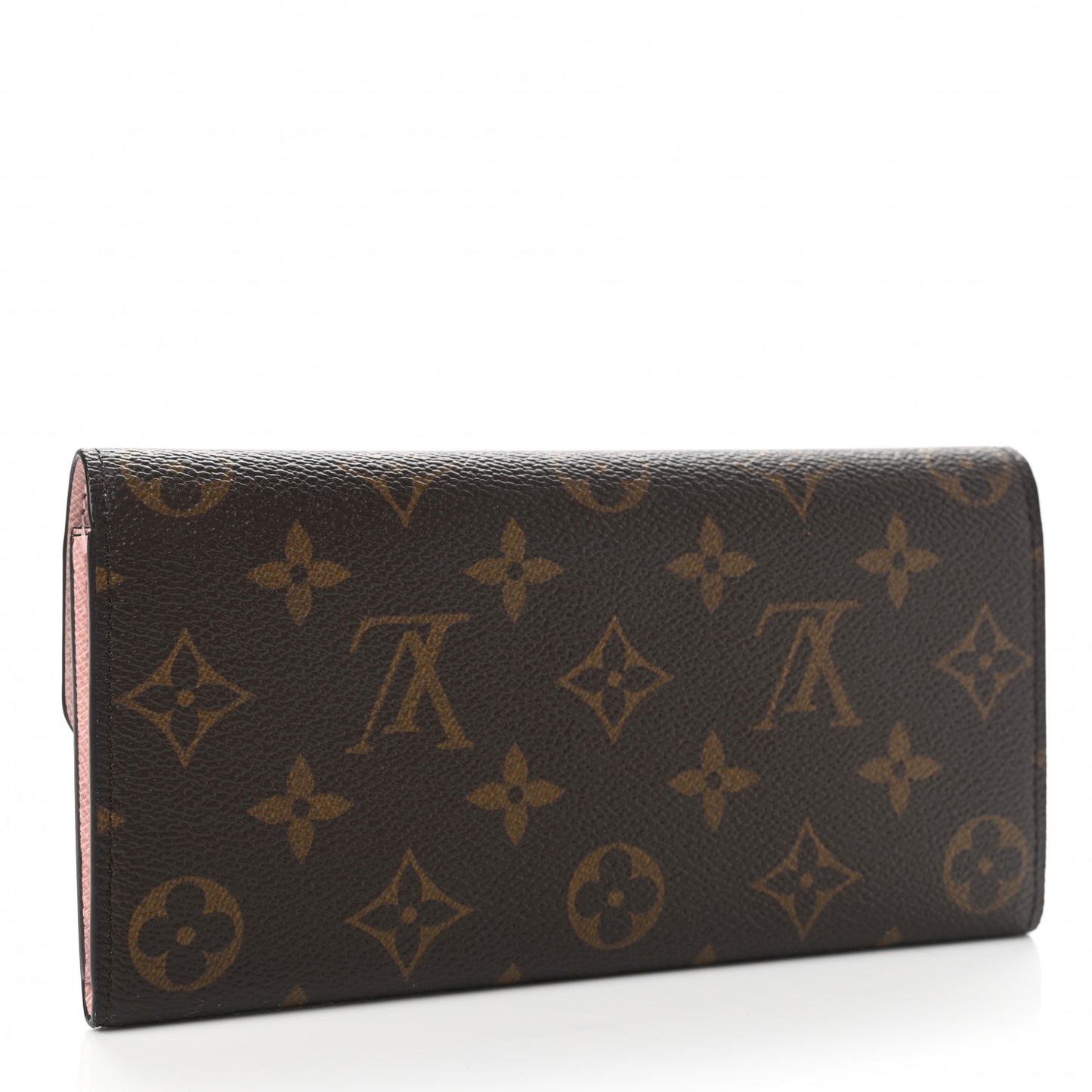 Monogram Emilie Wallet Rose Ballerine