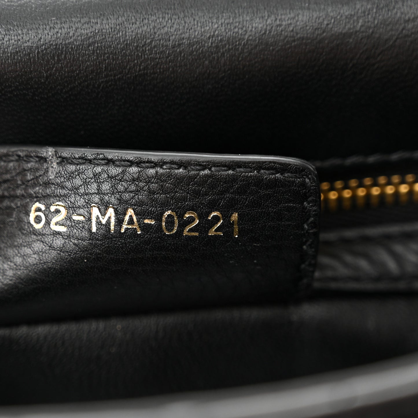 Calfskin Cannage Small Caro Bag Black