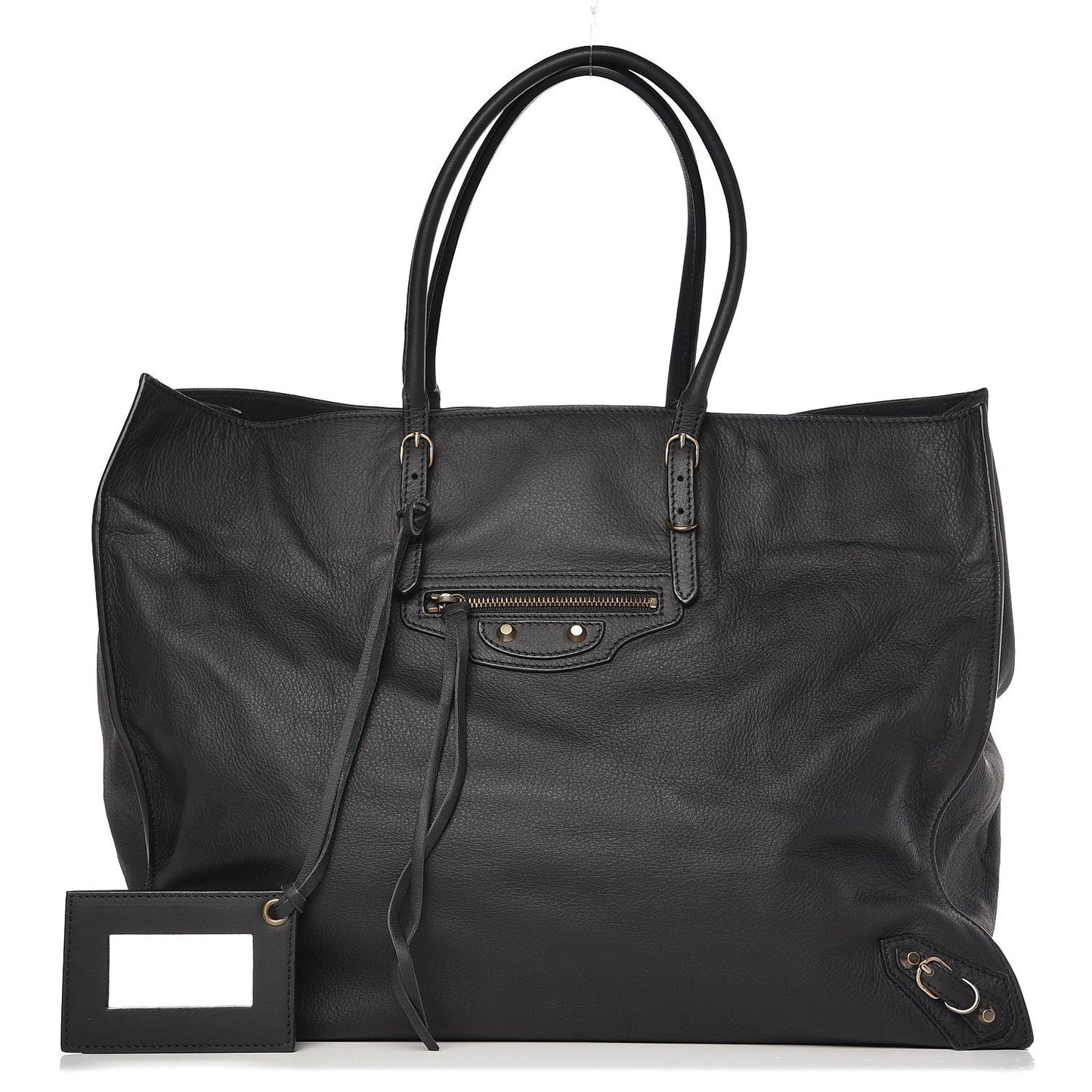 Veau Papier A4 Tote Black
