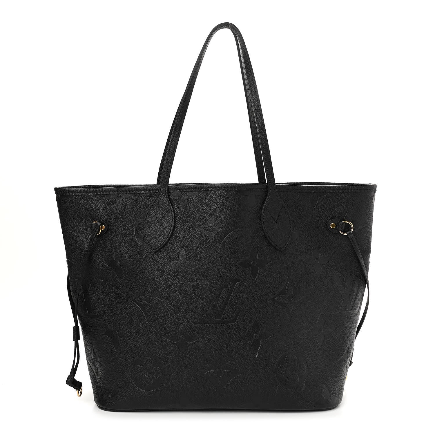 Louis Vuitton Empreinte Monogram Giant Neverfull MM Black 1 of 10