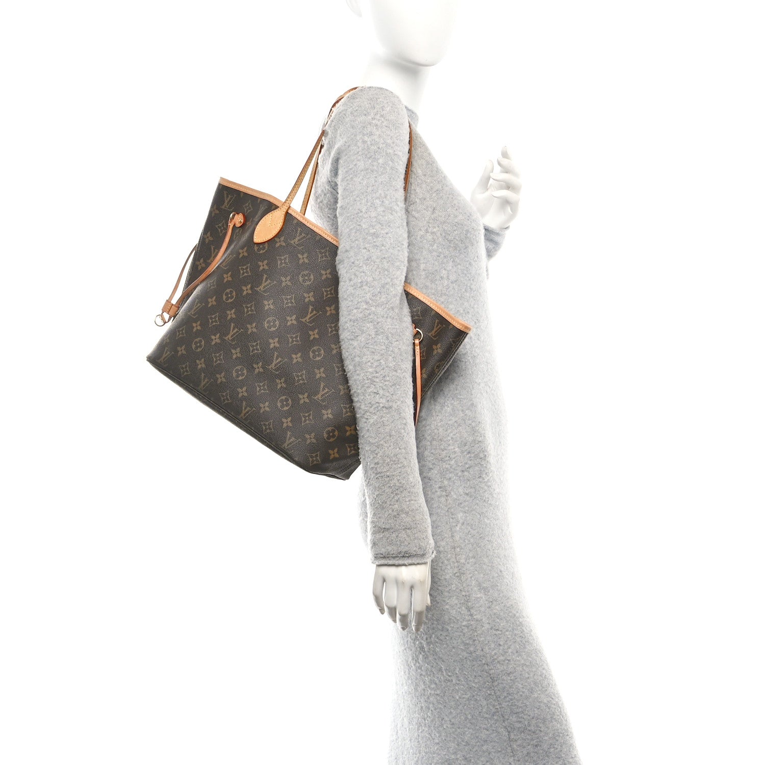 Louis Vuitton Monogram Neverfull MM 2 of 10