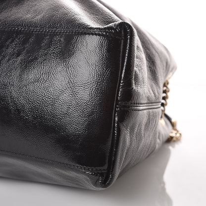 Gucci Patent Medium Soho Chain Shoulder Bag Black 14 of 14