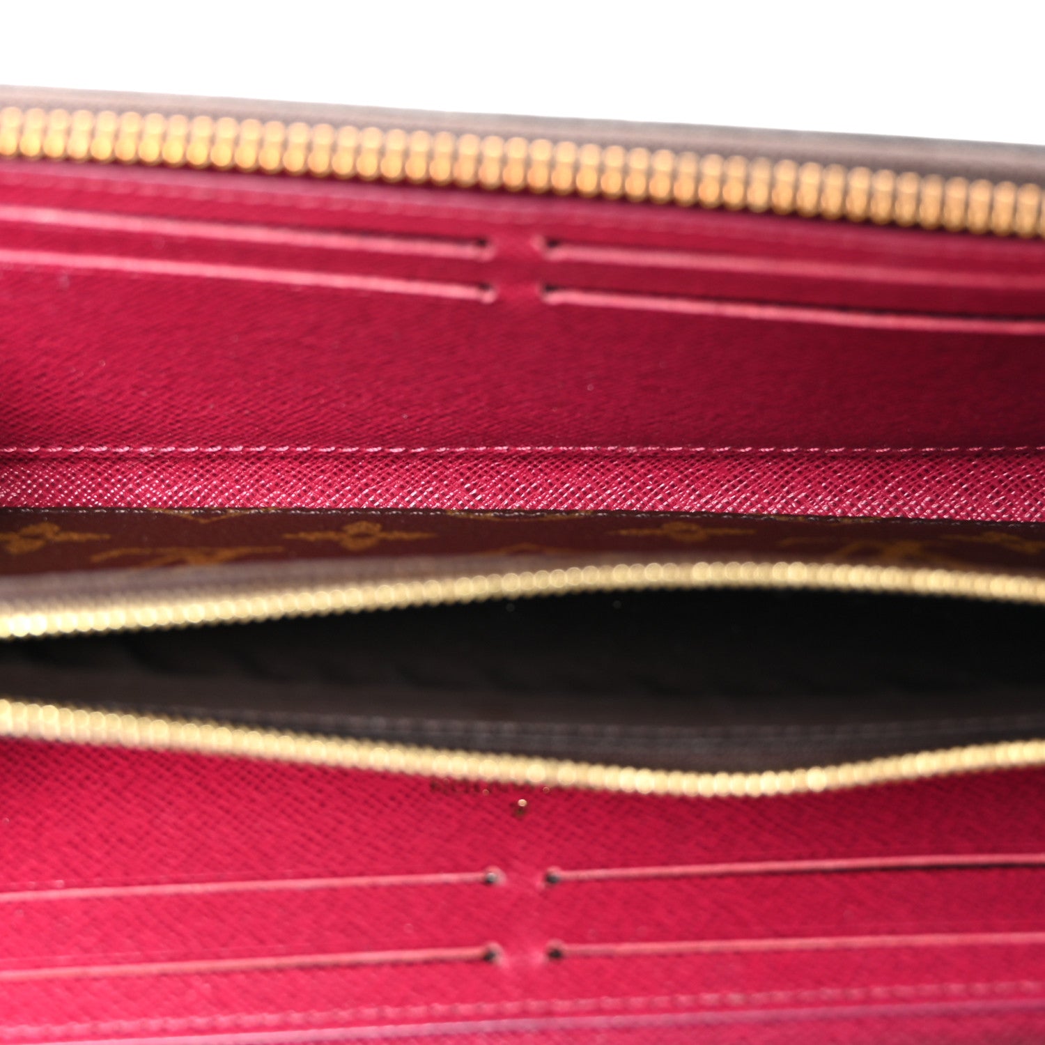 Louis Vuitton Monogram Clemence Wallet Fuchsia 6 of 11