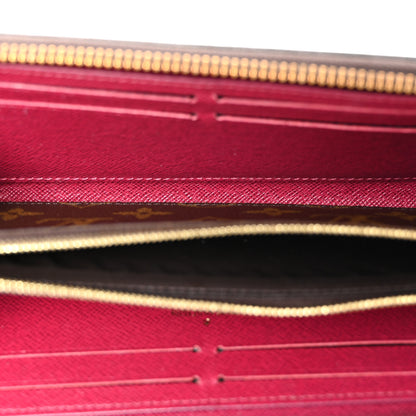 Louis Vuitton Monogram Clemence Wallet Fuchsia 6 of 11