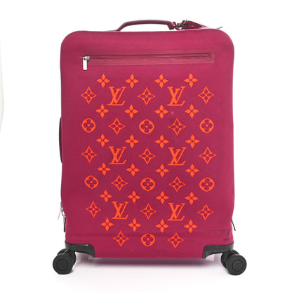 Louis Vuitton Knit Monogram Horizon Soft 55 Suitcase Fuchsia 1 of 12